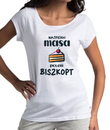 Najpierw masa potem biszkopt